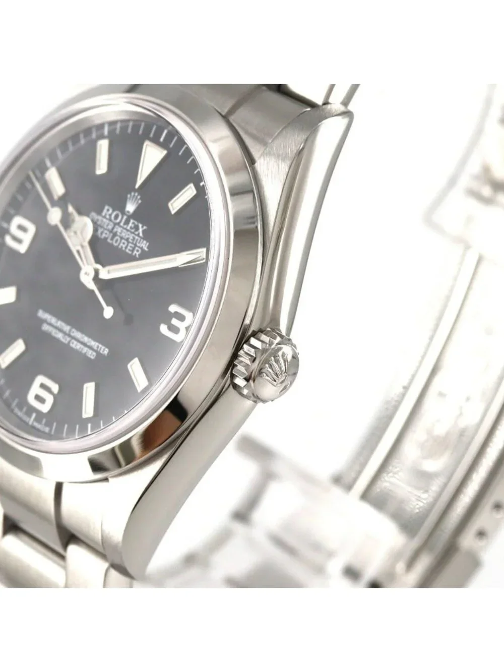 Rolex Explorer-i SS Automatic Winding Number Watch